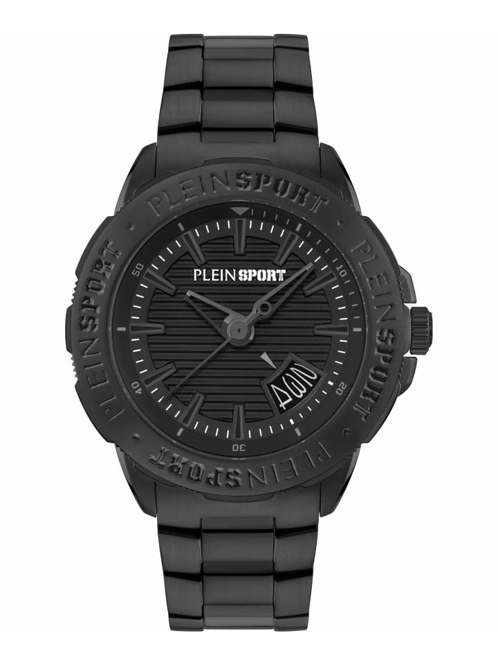 Plein Sport Мужские аналоговые часы черного цвета
Plein Sport Мужские аналоговые часы черного цвета