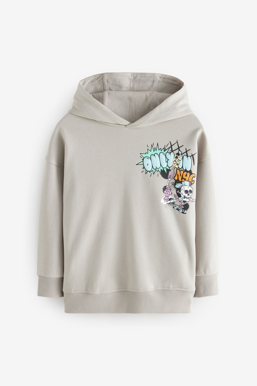 Толстовка с принтом (3 16 лет) Next, серый
Толстовка с принтом (3 16 лет) Next, серый