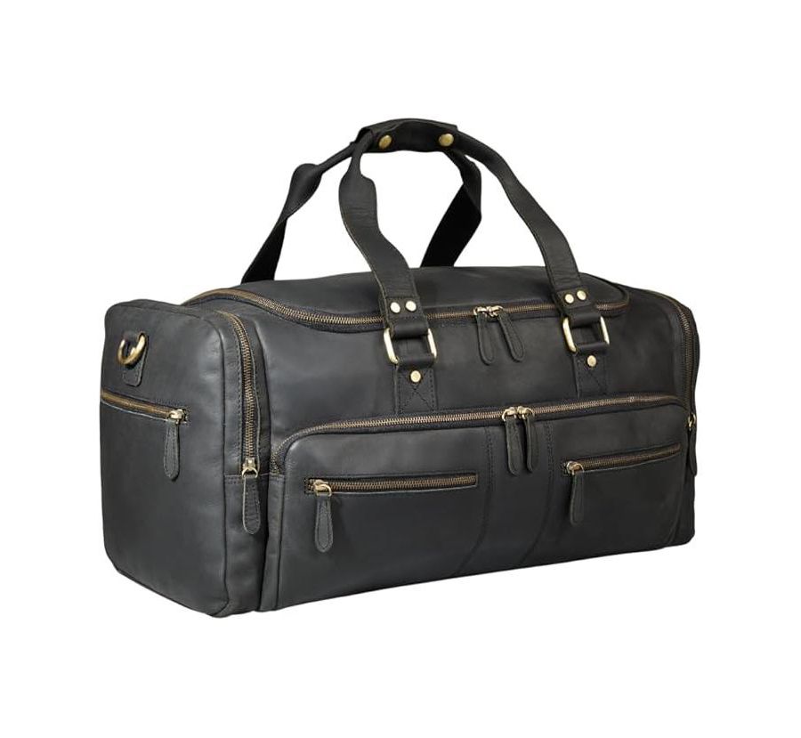 Дорожная сумка из 100% натуральной кожи - единственная дорожная сумка, которая вам понадобится Luxorro, Black
Дорожная сумка из 100% натуральной кожи - единственная дорожная сумка, которая вам понадобится Luxorro, Black