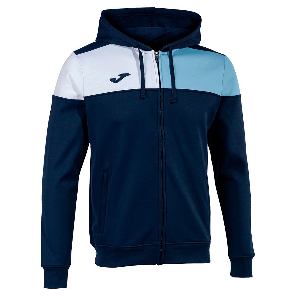 Толстовка Joma Crew V Full Zip, синий
Толстовка Joma Crew V Full Zip, синий