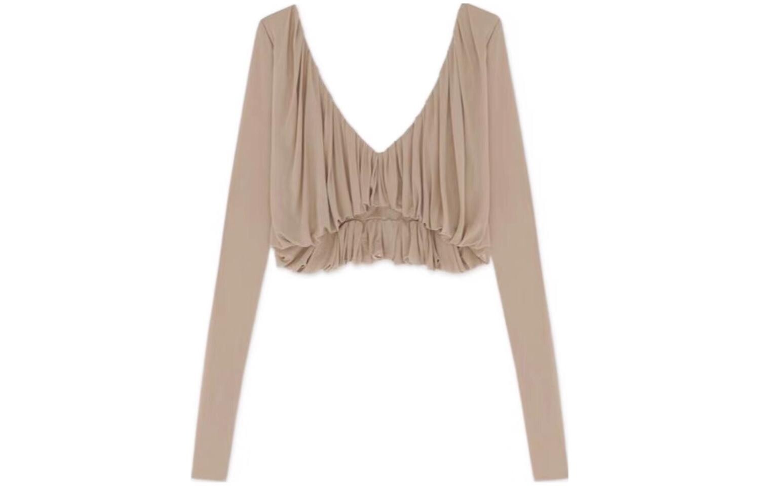 Укороченный топ женский бежевый Saint Laurent
Укороченный топ женский бежевый Saint Laurent