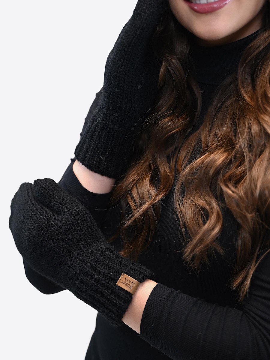 Перчатки с закрытыми пальцами Vivisence 7015R, черный
Перчатки с закрытыми пальцами Vivisence 7015R, черный