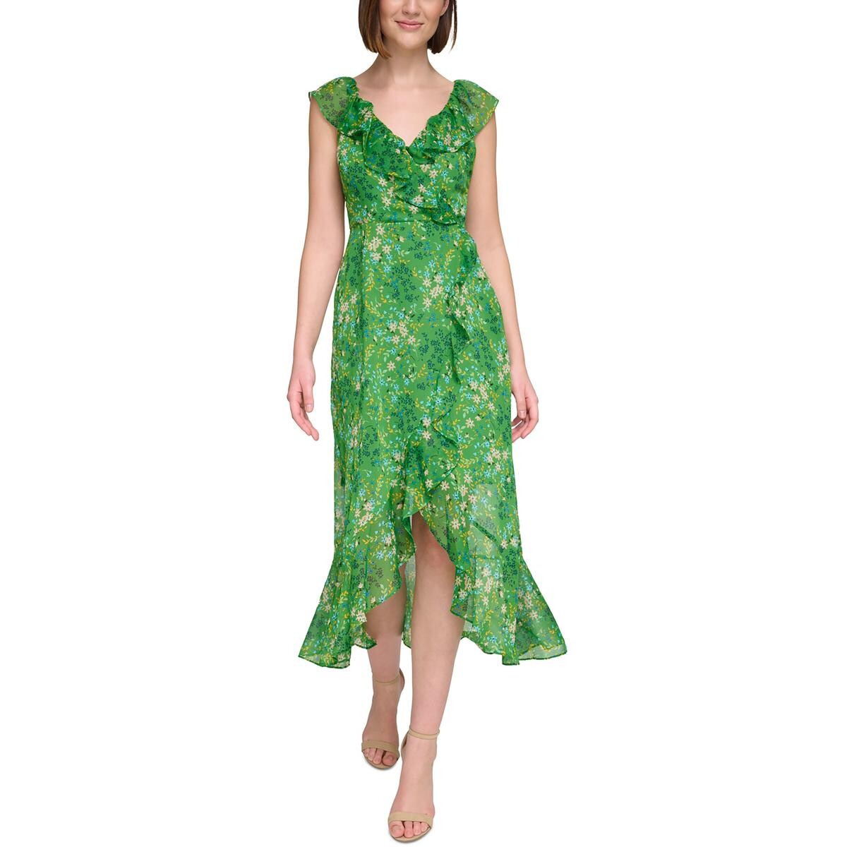 Женское шифоновое платье с запахом из искусственного запаха Kensie Dresses, цвет Green Multi
Женское шифоновое платье с запахом из искусственного запаха Kensie Dresses, цвет Green Multi