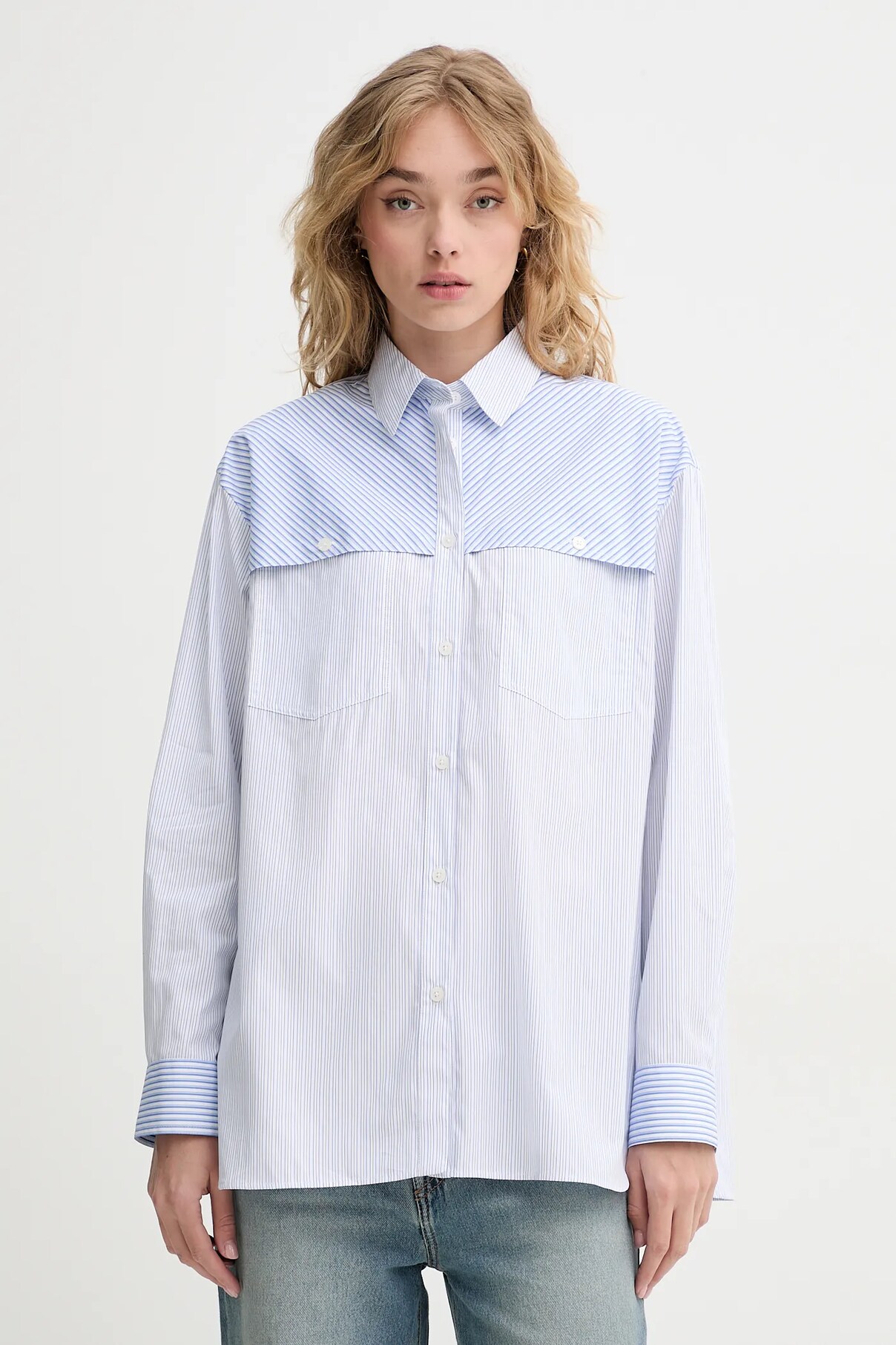 Хлопковая рубашка PS Paul Smith, синий
Хлопковая рубашка PS Paul Smith, синий