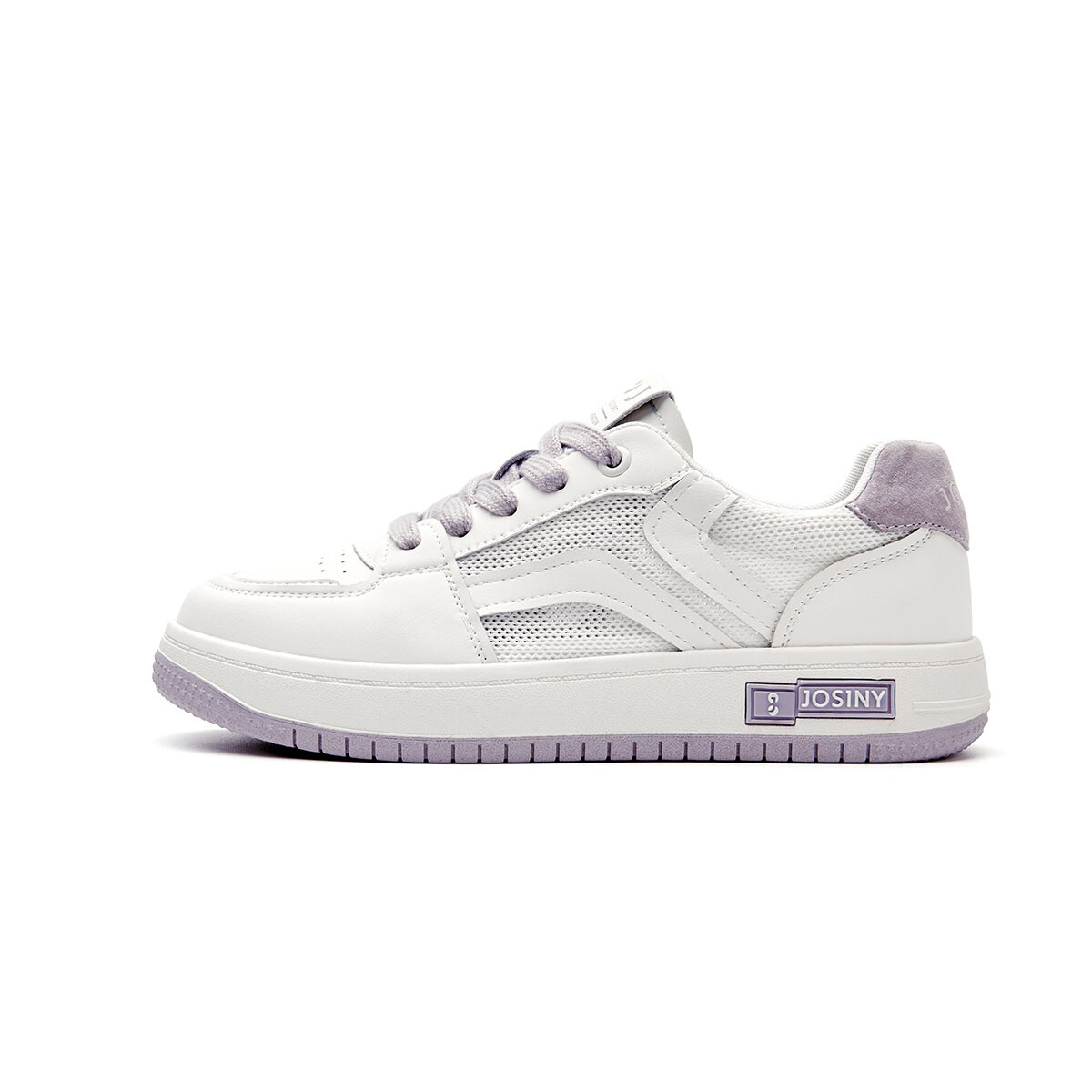 Кеды, скейтборд обувь женская низкая фиолетовый Josiny 
Кеды, скейтборд обувь женская низкая фиолетовый Josiny