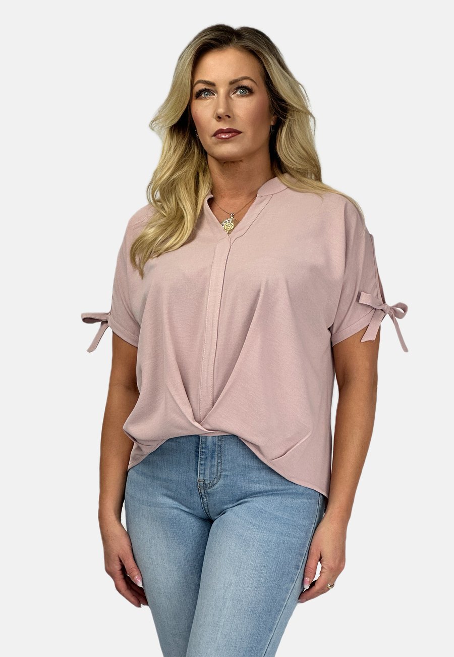 Блуза REGINA FASHION WRAP FRONT SHORT SLEEVE, Light Pink
Блуза REGINA FASHION WRAP FRONT SHORT SLEEVE, Light Pink