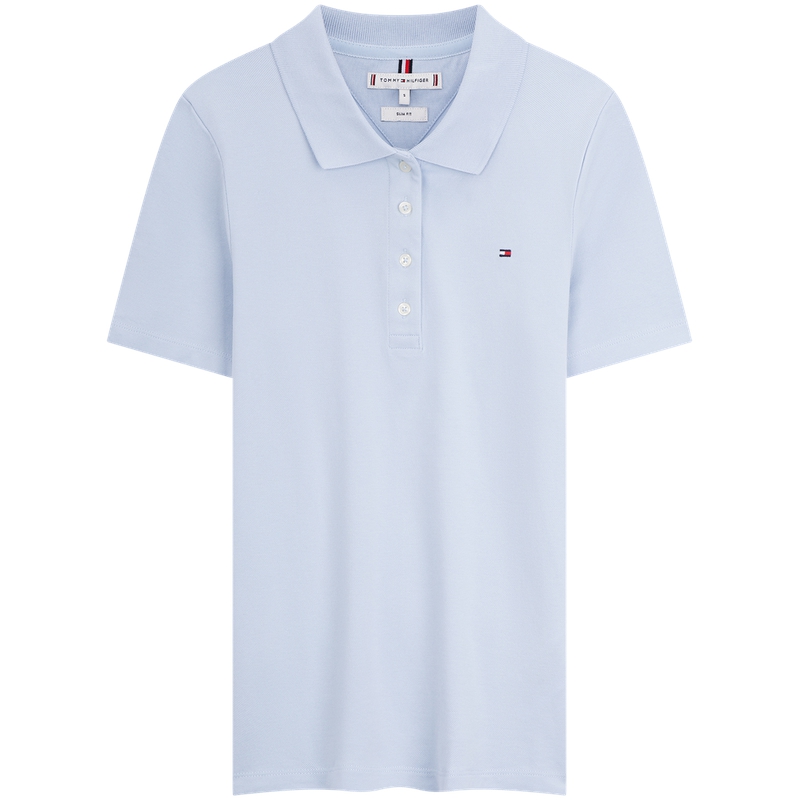 Поло в полоску Tommy Hilfiger, светло-голубой
Поло в полоску Tommy Hilfiger, светло-голубой