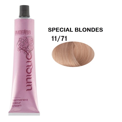 Уникальная стойкая краска для волос 1171 Special Chestnut Ash Blond - 100 мл Subrina Professional
Уникальная стойкая краска для волос 1171 Special Chestnut Ash Blond - 100 мл Subrina Professional