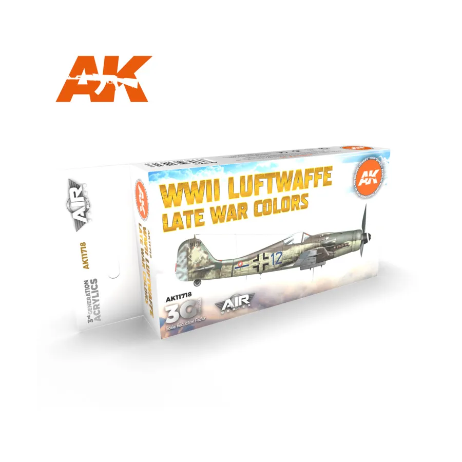 Цвета Люфтваффе времен Второй мировой войны, 3rd Gen Acrylic Special Set
Цвета Люфтваффе времен Второй мировой войны, 3rd Gen Acrylic Special Set