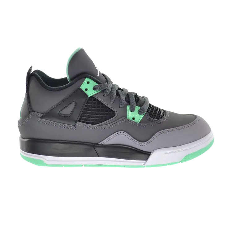 Кроссовки Air Jordan 4 Retro PS 'Green Glow', серый
Кроссовки Air Jordan 4 Retro PS 'Green Glow', серый