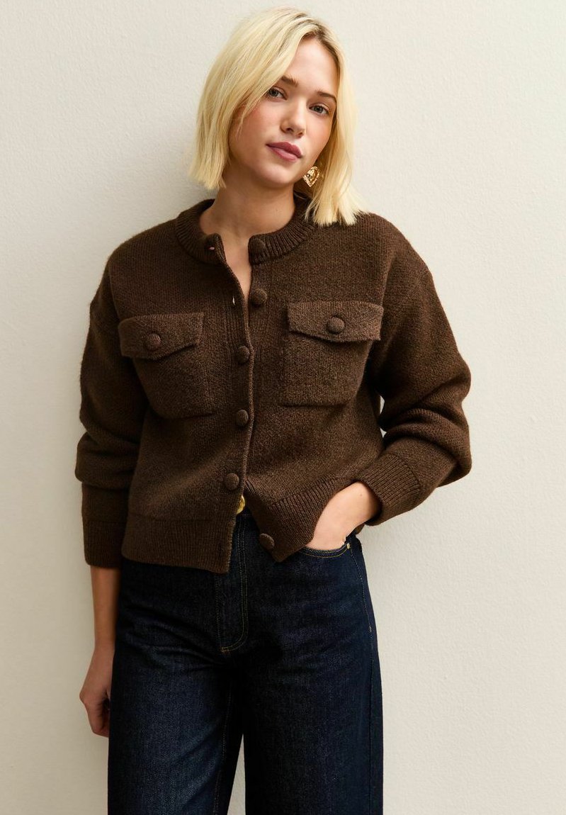 Кардиган New Look FLAP POCKET, Dark Brown
Кардиган New Look FLAP POCKET, Dark Brown