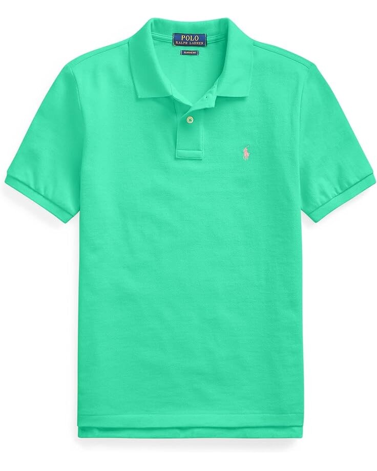 Поло Polo Ralph Lauren Kids Cotton Mesh Polo Shirt, цвет Sunset Green
Поло Polo Ralph Lauren Kids Cotton Mesh Polo Shirt, цвет Sunset Green