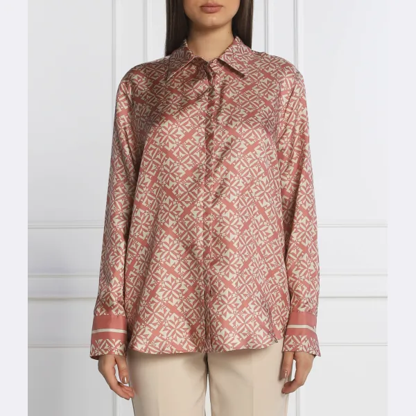 Шелковая рубашка стандартного кроя Beatrice B, розовый
Шелковая рубашка стандартного кроя Beatrice B, розовый