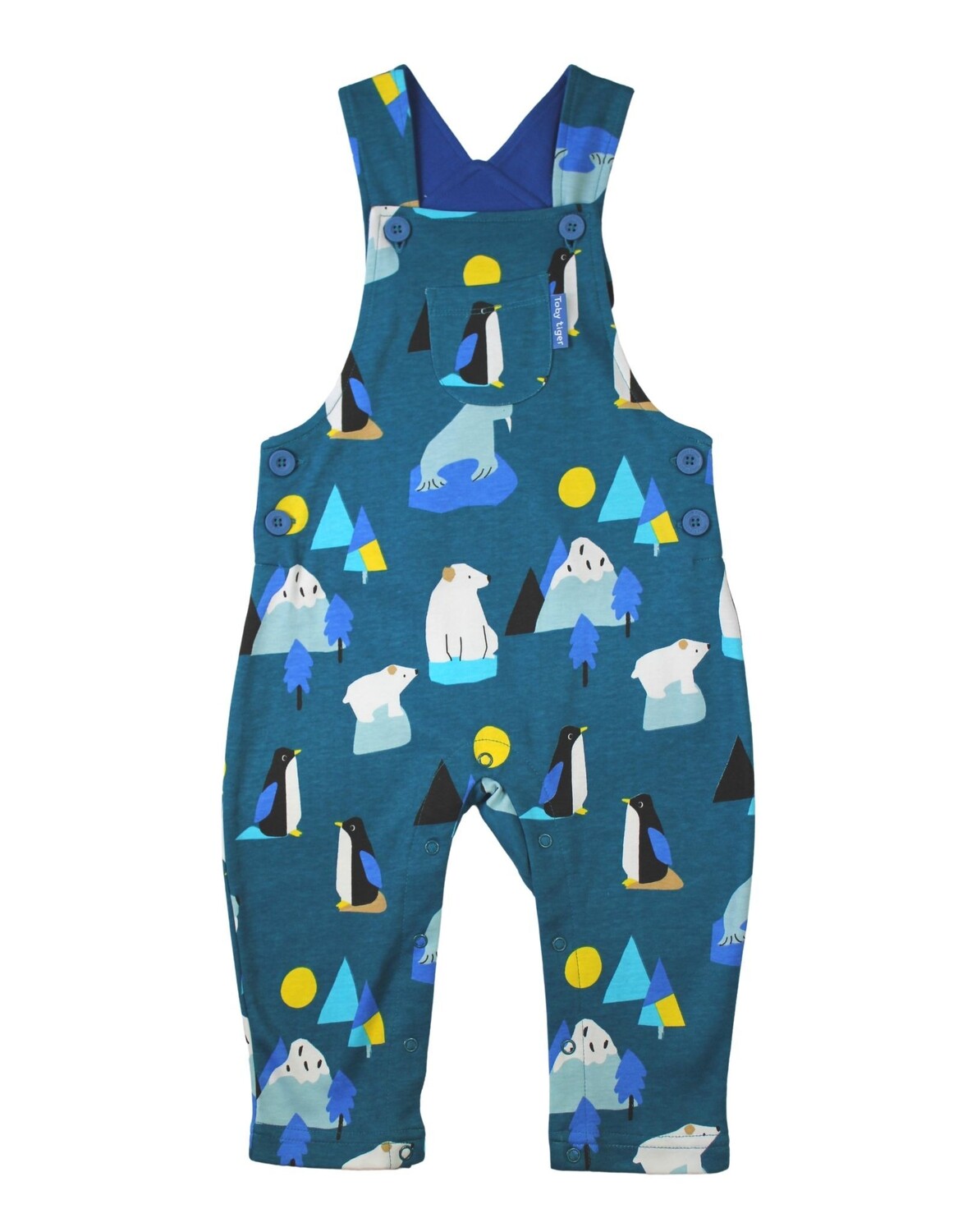 Тканевые брюки Toby Tiger Latz mit Arktis Print, синий
Тканевые брюки Toby Tiger Latz mit Arktis Print, синий