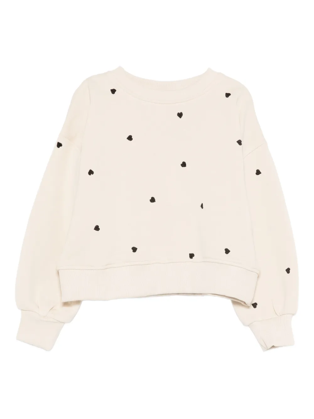 Свитер с принтом в виде сердец miki Molo, нейтральный
Свитер с принтом в виде сердец miki Molo, нейтральный