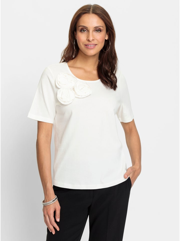 Рубашка с короткими рукавами цвета экрю WITT WEIDEN
Рубашка с короткими рукавами цвета экрю WITT WEIDEN