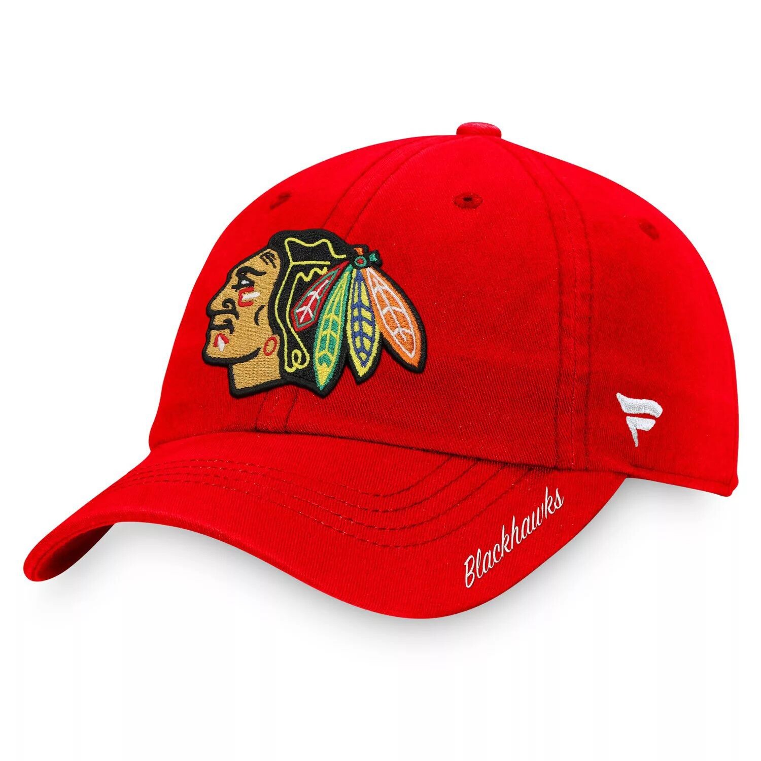 Женская красная регулируемая шляпа с логотипом Fanatics Chicago Blackhawks Core Primary Fanatics
Женская красная регулируемая шляпа с логотипом Fanatics Chicago Blackhawks Core Primary Fanatics