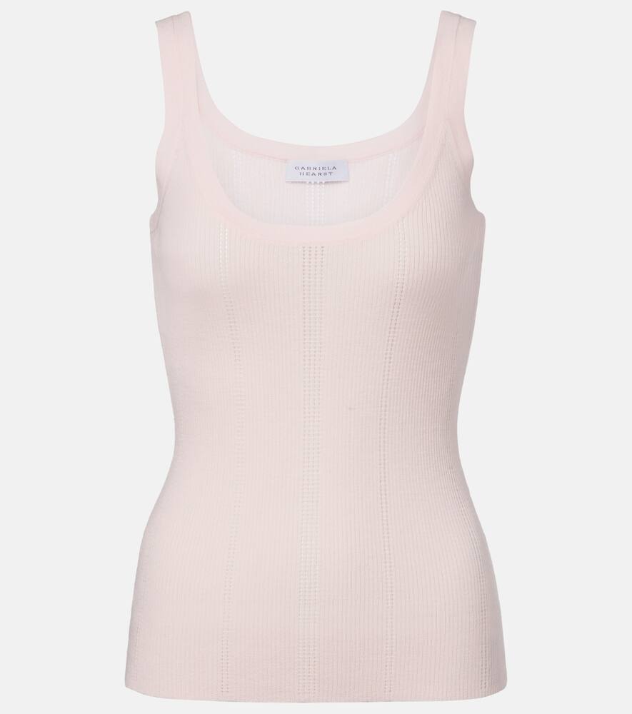 Люси майка из ребристой шерсти Gabriela Hearst, Blush
Люси майка из ребристой шерсти Gabriela Hearst, Blush