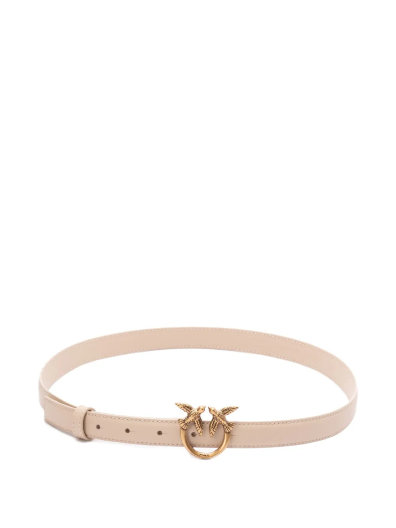 Ремень с пряжкой-логотипом PINKO, нейтральный
Ремень с пряжкой-логотипом PINKO, нейтральный