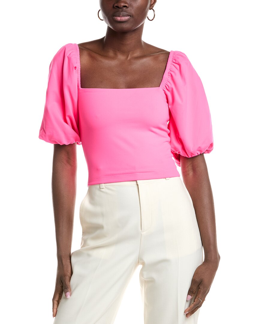 Топ с рукавами-фонариками Susana Monaco, розовый
Топ с рукавами-фонариками Susana Monaco, розовый