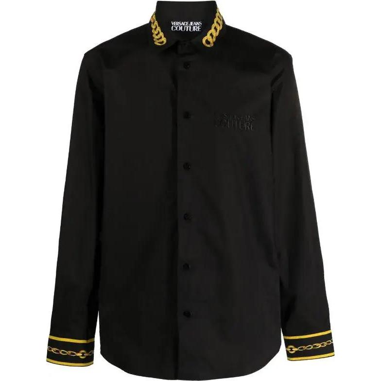 VERSACE JEANS COUTURE Мужская черная рубашка
VERSACE JEANS COUTURE Мужская черная рубашка