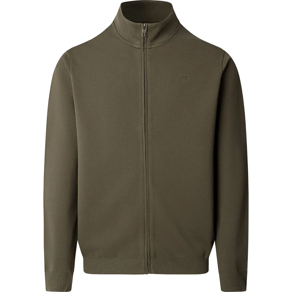 Толстовка Hackett Self Start full zip, зеленый
Толстовка Hackett Self Start full zip, зеленый