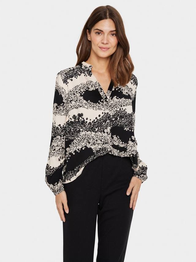 Цветочный топ eda Saint Tropez, черный/белый
Цветочный топ eda Saint Tropez, черный/белый