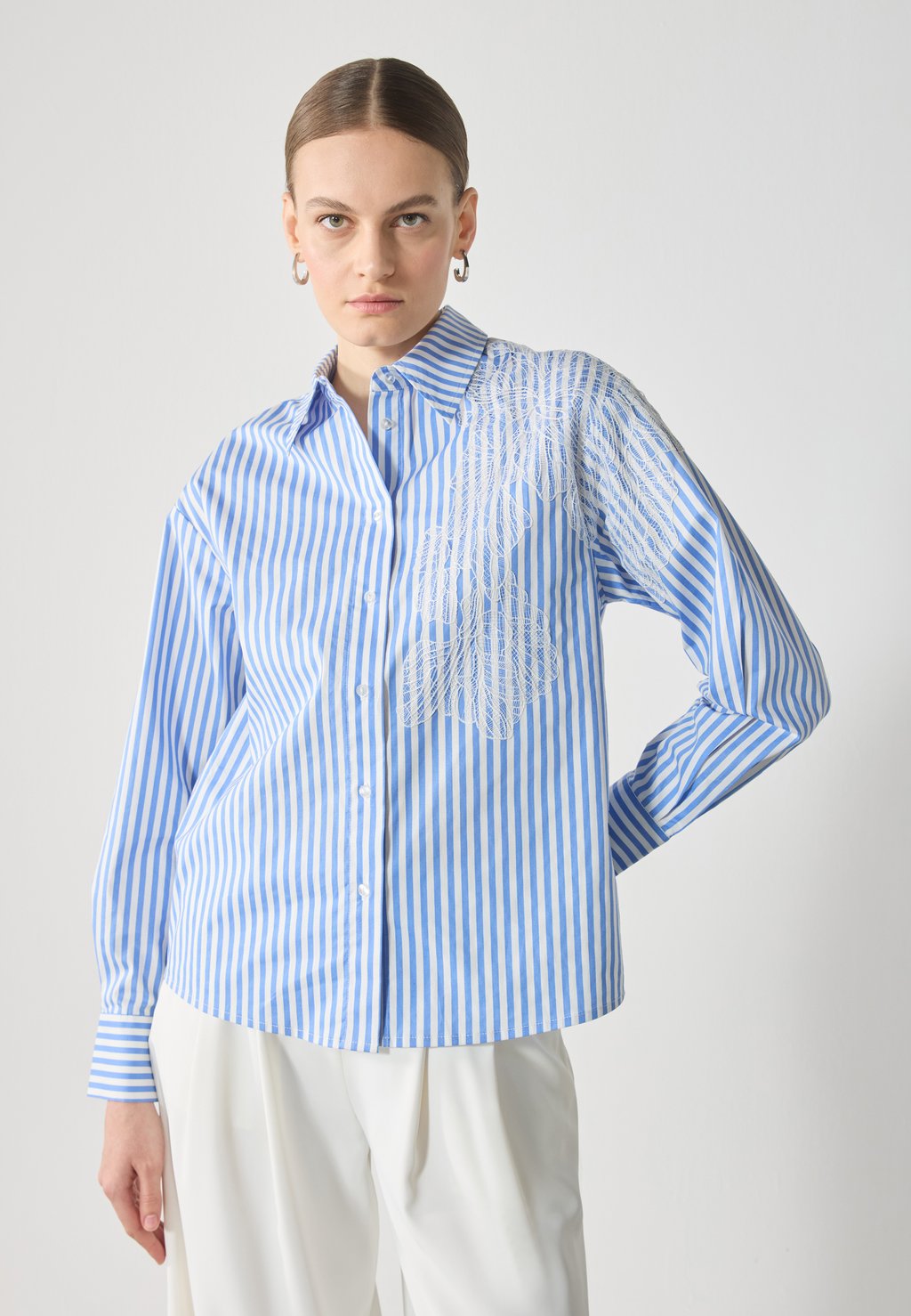 Блузка на пуговицах Anna Field, белый
Блузка на пуговицах Anna Field, белый