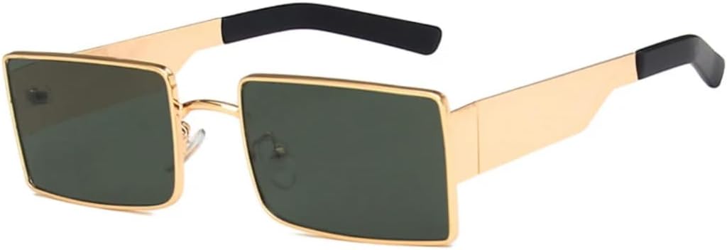 Роскошные маленькие солнцезащитные очки для женщин и мужчин в стиле стимпанк, с металлической оправой, для вождения и путешествий, с защитой от УФ-излучения UV400 VVTWSSW, Gold Green
Роскошные маленькие солнцезащитные очки для женщин и мужчин в стиле стимпанк, с металлической оправой, для вождения и путешествий, с защитой от УФ-излучения UV400 VVTWSSW, Gold Green