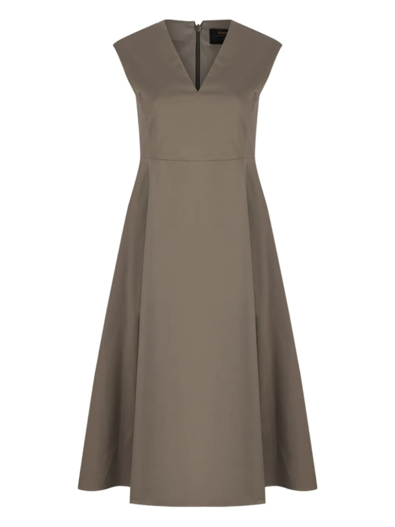 Платье Gran Sasso с v-образным вырезом, коричневый
Платье Gran Sasso с v-образным вырезом, коричневый
