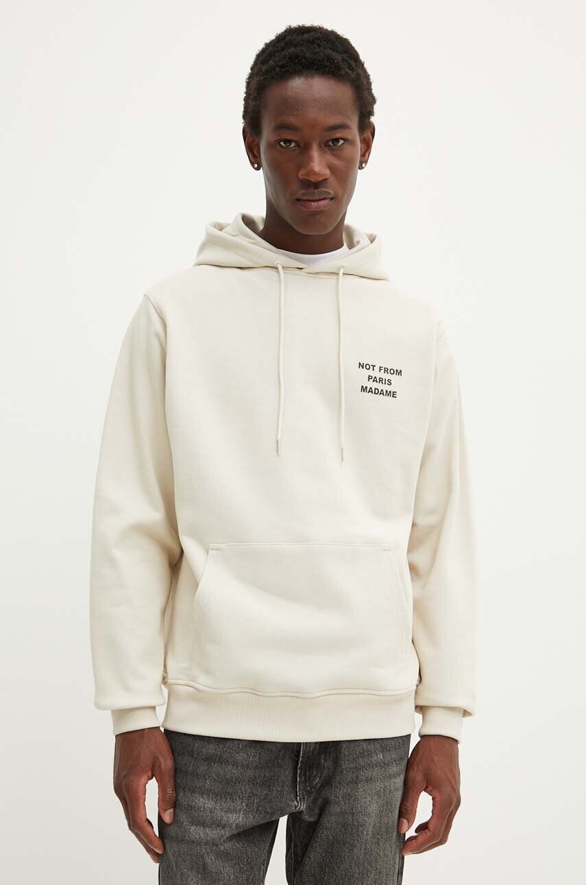 Хлопковая толстовка Drôle de Monsieur, бежевый
Хлопковая толстовка Drôle de Monsieur, бежевый