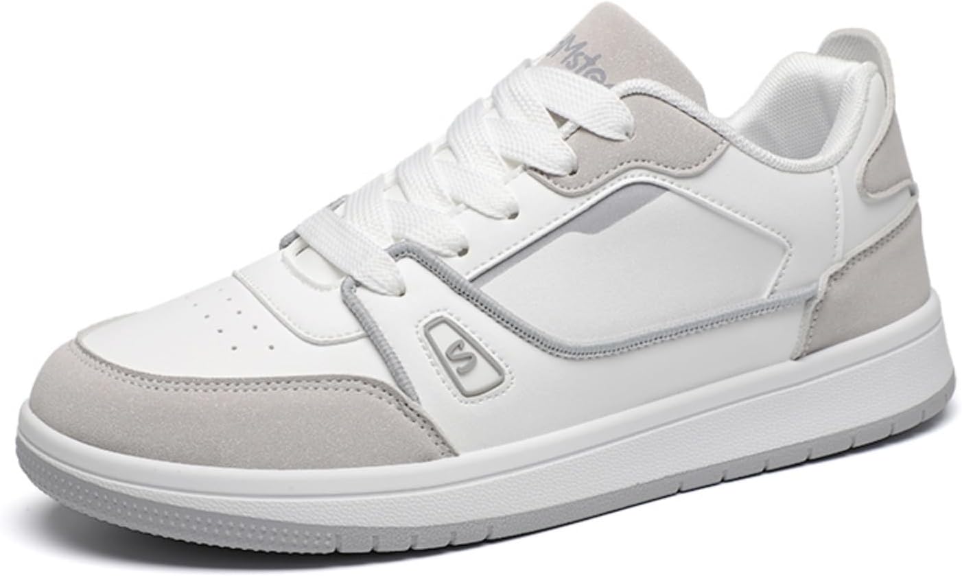 Мужские кроссовки с низким верхом в стиле color block, ретро стильные повседневные обувь с дышащим верхом, модные шнурованные кроссовки для ежедневной носки и уличной моды Aokisx, белый/серый
Мужские кроссовки с низким верхом в стиле color block, ретро стильные повседневные обувь с дышащим верхом, модные шнурованные кроссовки для ежедневной носки и уличной моды Aokisx, белый/серый