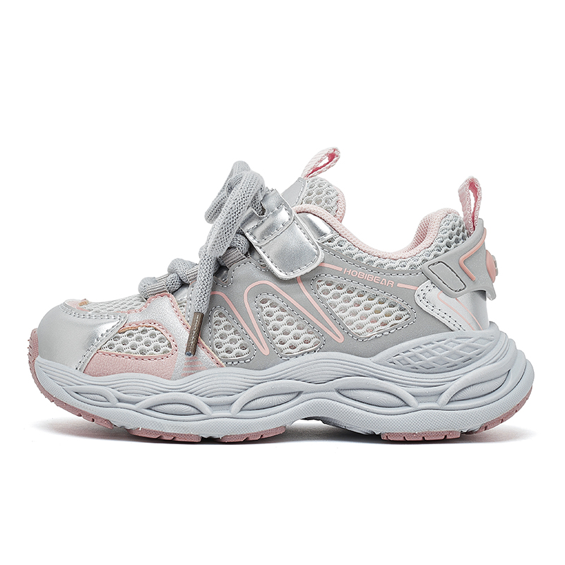 HOBIBEAR Непромокаемые и дышащие детские беговые кроссовки Gray Pink Kids
HOBIBEAR Непромокаемые и дышащие детские беговые кроссовки Gray Pink Kids