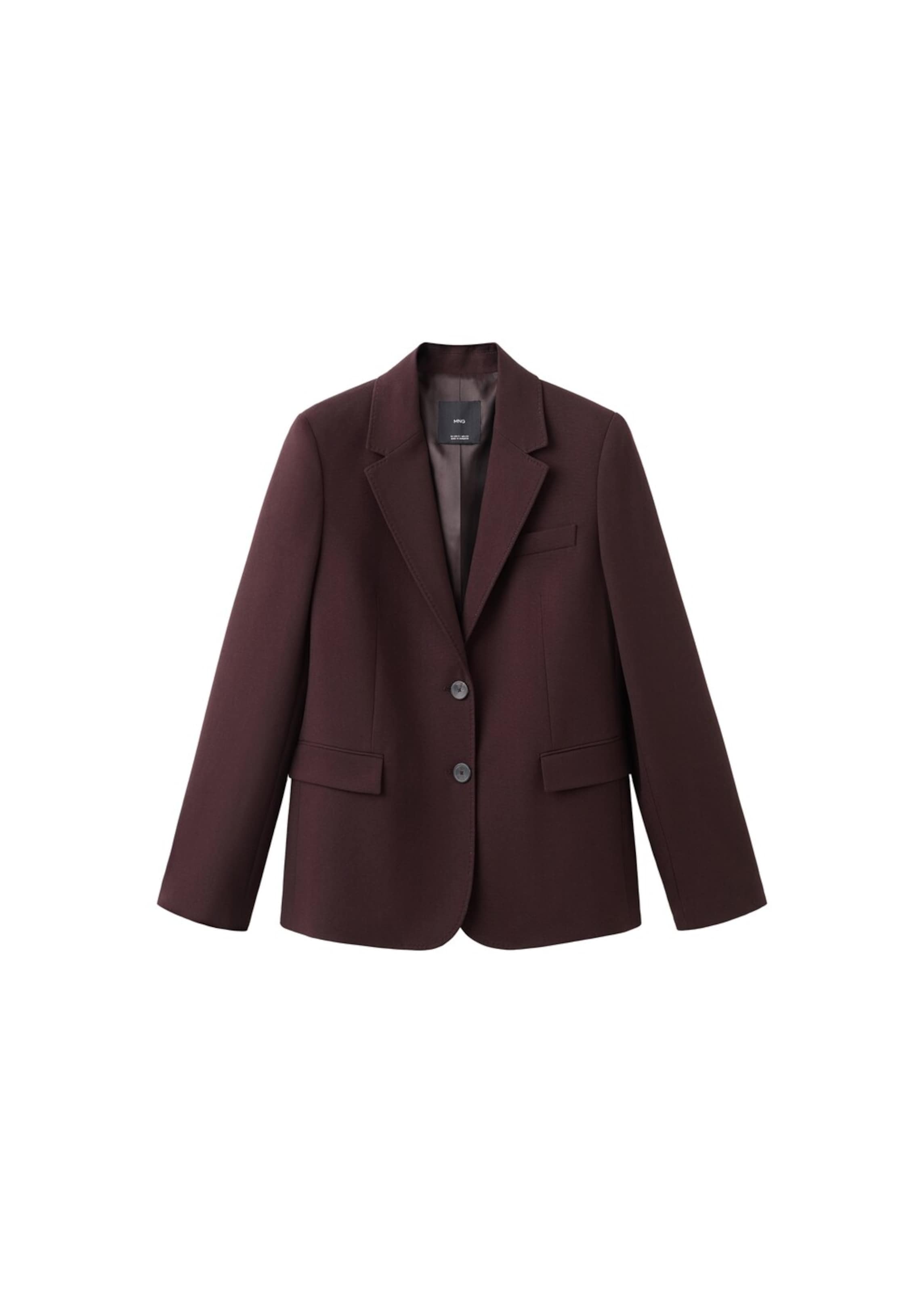 MANGO Блейзер 'Bergen' в рубиново-красном цвете
MANGO Блейзер 'Bergen' в рубиново-красном цвете