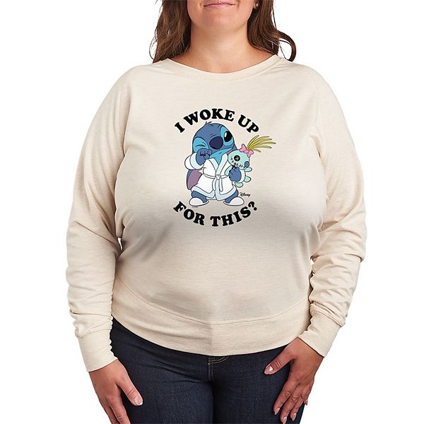 Футболка с длинным рукавом Lilo & Stitch I Woke Up For This French Terry plus size Disney, Beige
Футболка с длинным рукавом Lilo & Stitch I Woke Up For This French Terry plus size Disney, Beige
