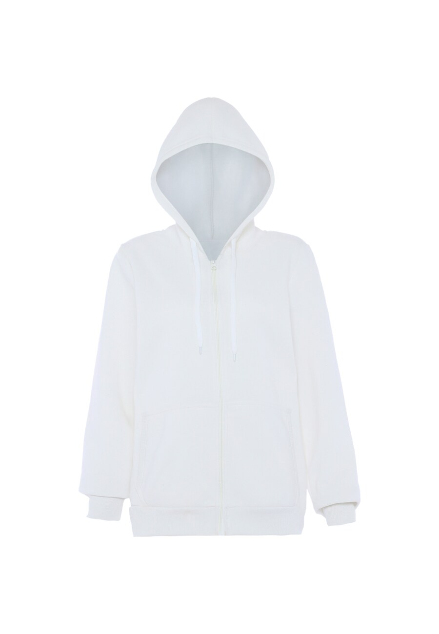 Толстовка с капюшоном на молнии Flyweight Zip-Up Hoodie, белый 
Толстовка с капюшоном на молнии Flyweight Zip-Up Hoodie, белый