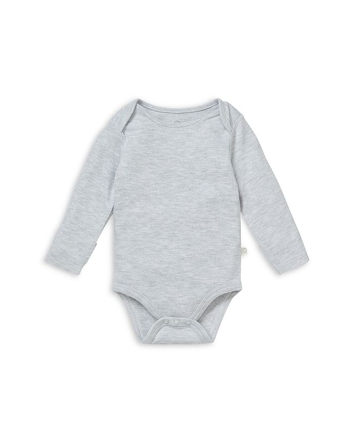 Боди унисекс с длинными рукавами MORI – для малышей, серый
Боди унисекс с длинными рукавами MORI – для малышей, серый