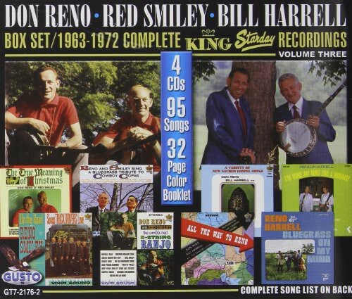 CD диск Reno, Don / Smiley, Red / Harrell, Bill: 1963-1972 Complete King Starday Recordings, Vol. 3
CD диск Reno, Don / Smiley, Red / Harrell, Bill: 1963-1972 Complete King Starday Recordings, Vol. 3