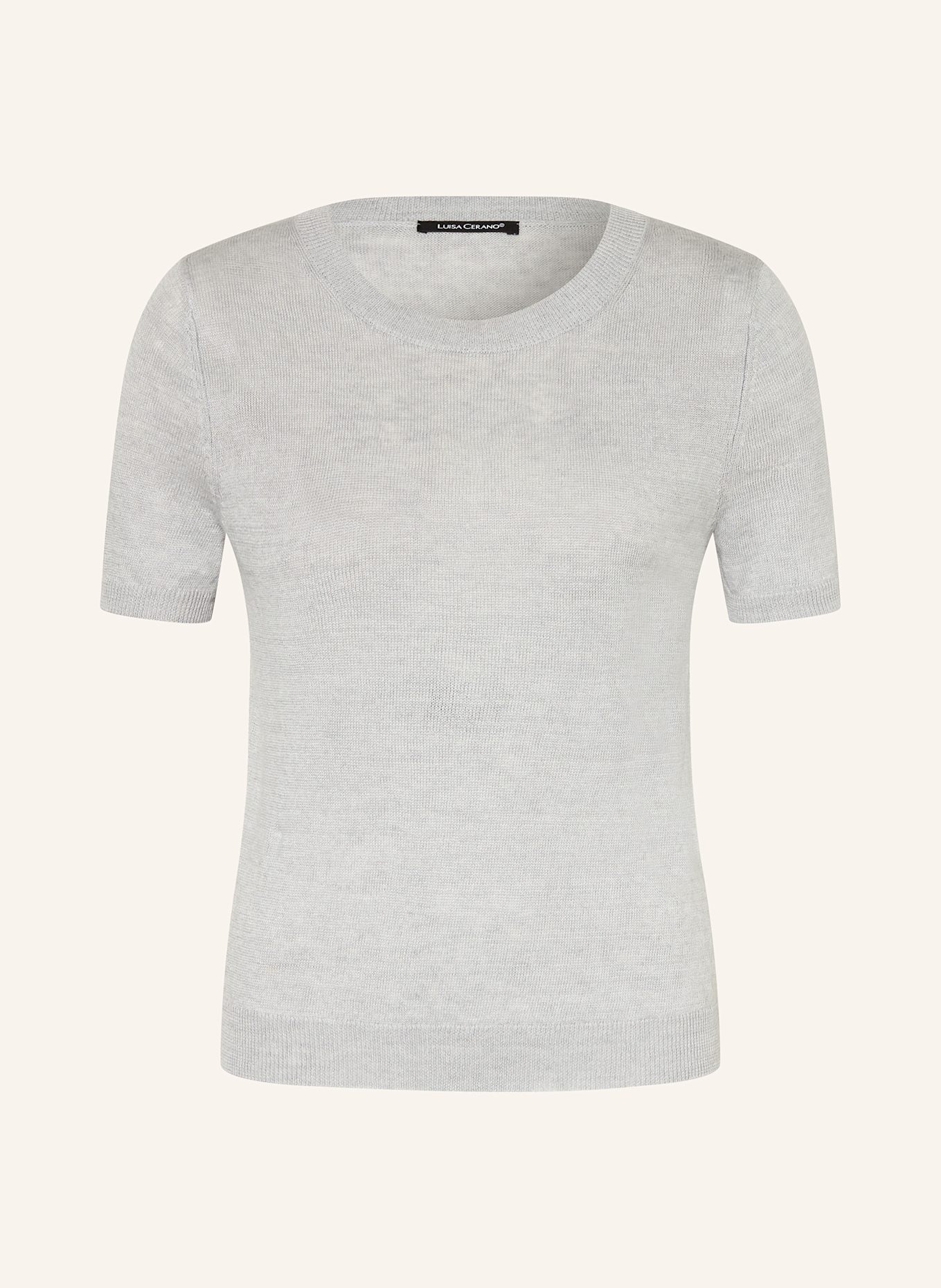 Льняная трикотажная рубашка Luisa Cerano, серый
Льняная трикотажная рубашка Luisa Cerano, серый