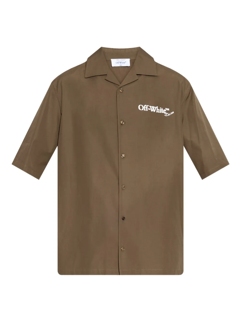 Рубашка с короткими рукавами и принтом-логотипом OFF-WHITE, коричневый
Рубашка с короткими рукавами и принтом-логотипом OFF-WHITE, коричневый