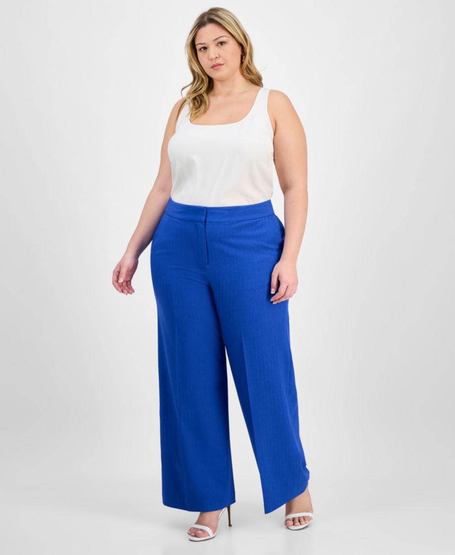 Широкие брюки больших размеров Tahari ASL, New Royal
Широкие брюки больших размеров Tahari ASL, New Royal