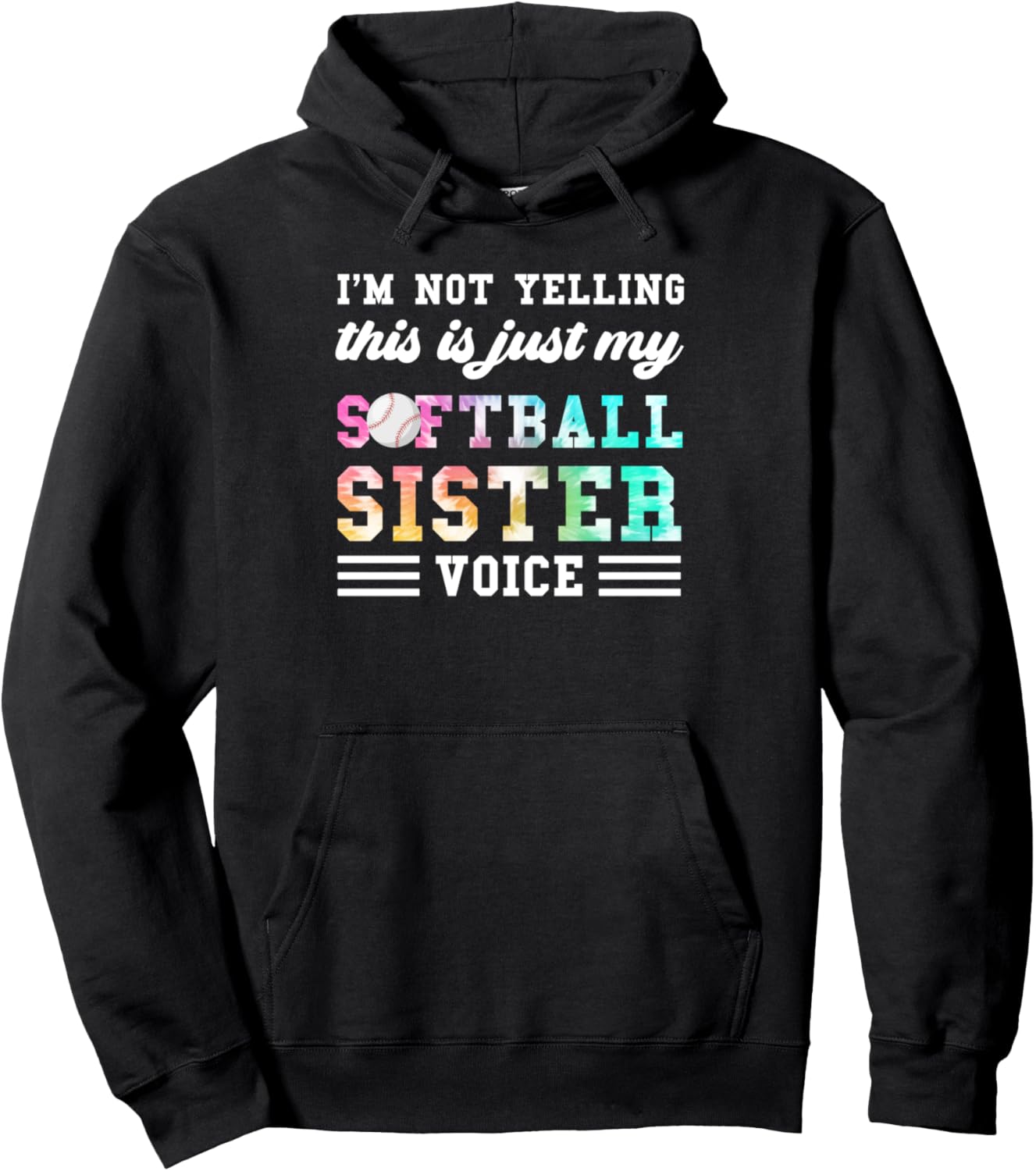 Я не кричу, это софтбол, голос сестры, толстовка для софтбола Play Softall & Softball Player Gift Ideas, черный
Я не кричу, это софтбол, голос сестры, толстовка для софтбола Play Softall & Softball Player Gift Ideas, черный