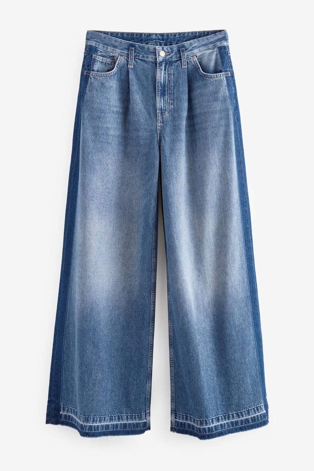 Джинсы Palazzo с широкими штанинами из 100% хлопка Next, синий
Джинсы Palazzo с широкими штанинами из 100% хлопка Next, синий