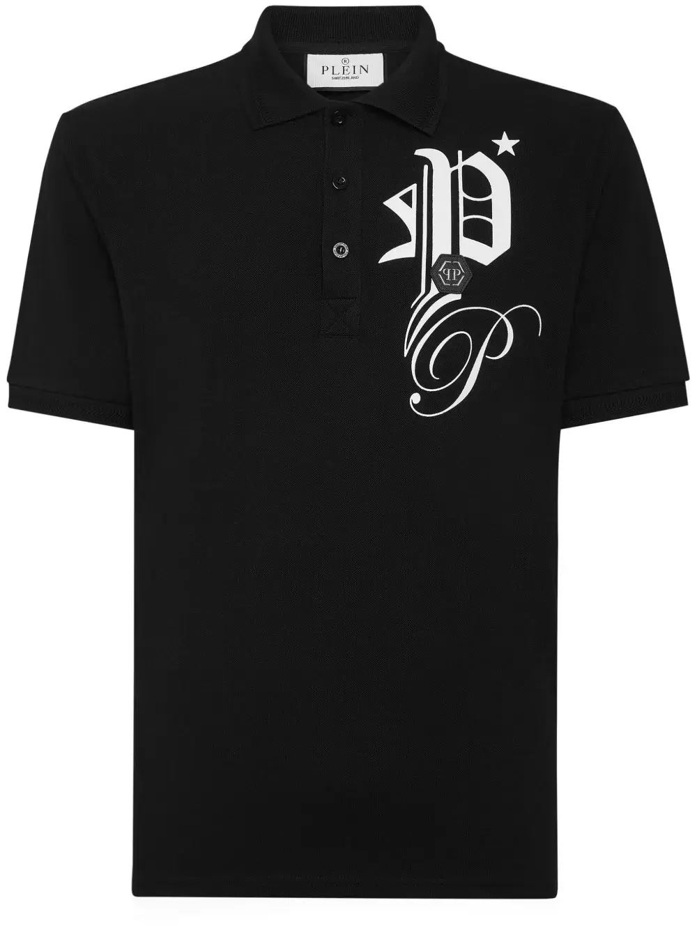 Рубашка поло Gothic Plein Philipp Plein, черный
Рубашка поло Gothic Plein Philipp Plein, черный