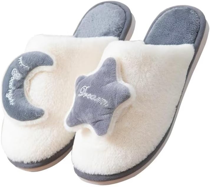 Женские и мужские милые мультяшные теплые хлопковые тапочки Zonkacen для зимнего использования дома и в спальне, серый
Женские и мужские милые мультяшные теплые хлопковые тапочки Zonkacen для зимнего использования дома и в спальне, серый
