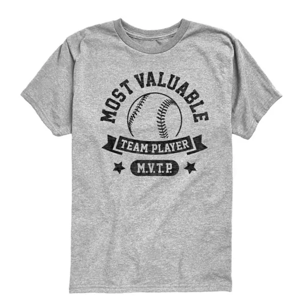 Бейсбольная футболка с графическим принтом самого ценного игрока команды для мальчиков 8-20 лет Licensed Character, серый
Бейсбольная футболка с графическим принтом самого ценного игрока команды для мальчиков 8-20 лет Licensed Character, серый