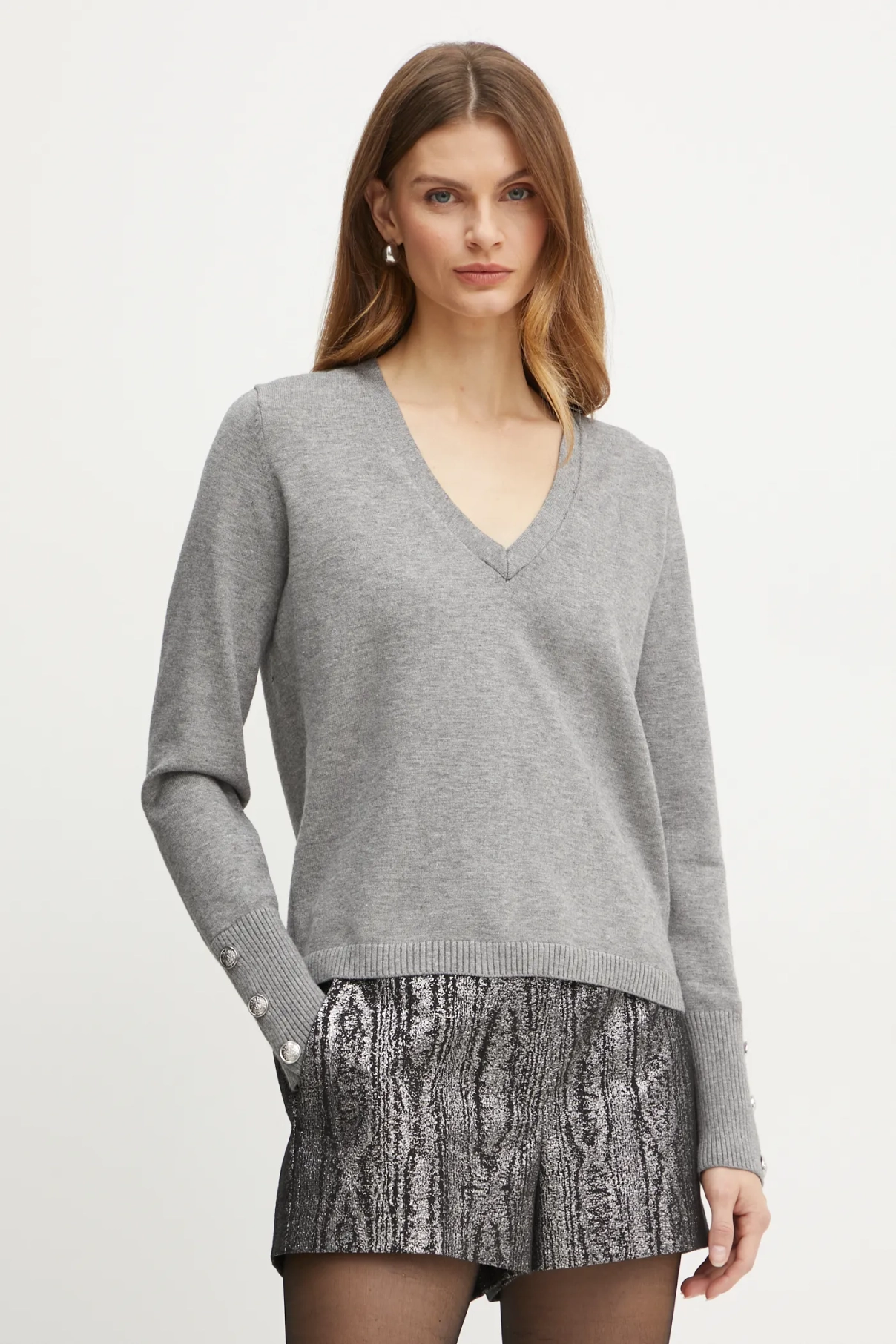 Свитер МГОЛД Morgan, серый
Свитер МГОЛД Morgan, серый