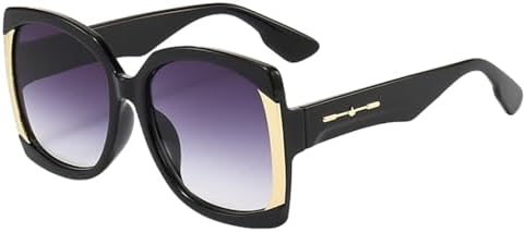 Квадратные солнцезащитные очки для женщин в стиле ретро, винтаж, большие солнцезащитные очки с градиентным переходом цвета, женские солнцезащитные очки MTZJH, Black Gray
Квадратные солнцезащитные очки для женщин в стиле ретро, винтаж, большие солнцезащитные очки с градиентным переходом цвета, женские солнцезащитные очки MTZJH, Black Gray