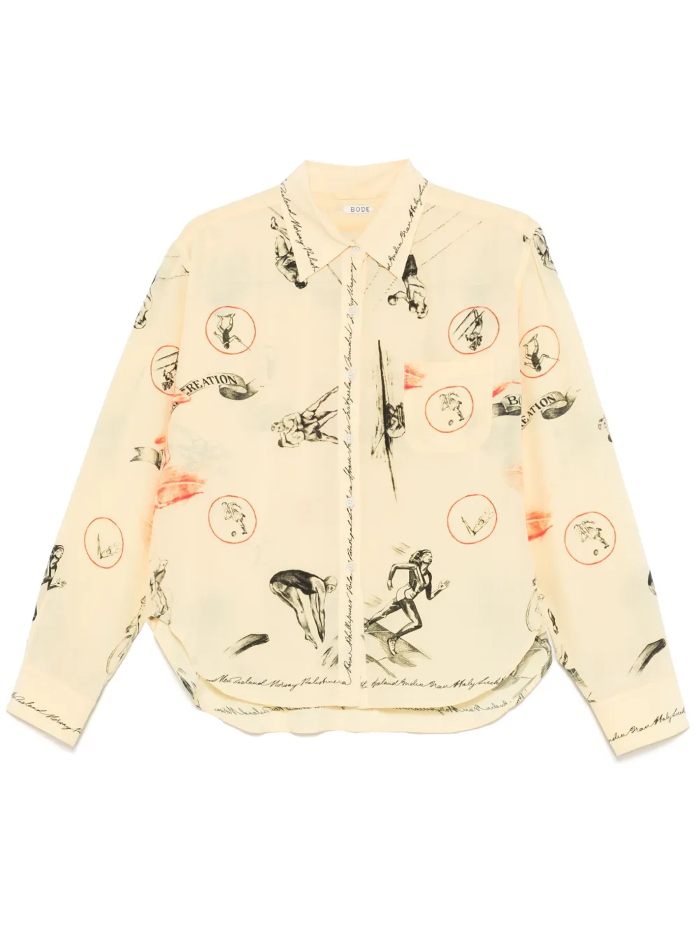 Рубашка Games BODE, желтый
Рубашка Games BODE, желтый