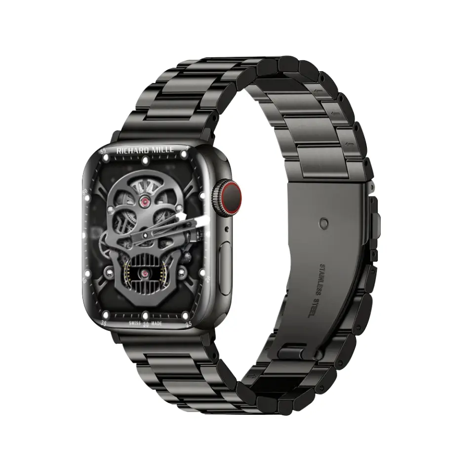 Akkerds Часы Strap Apple Compatibility Titanium Material Apple Watch IWatch S11/S10/S9/8/7/6/SE/Ultra 185mm 46 Watch Dial, 【Strap only】Black three-strain folding clasp
Akkerds Часы Strap Apple Compatibility Titanium Material Apple Watch IWatch S11/S10/S9/8/7/6/SE/Ultra 185mm 46 Watch Dial, 【Strap only】Black three-strain folding clasp